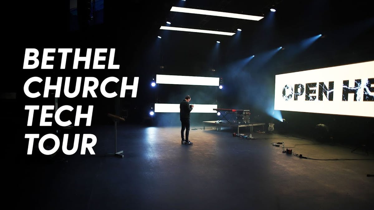 베델교회 워십테크 투어 다시보기 Bethel Church Worship Tech Tour